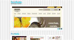 Desktop Screenshot of danielsantos.com.br